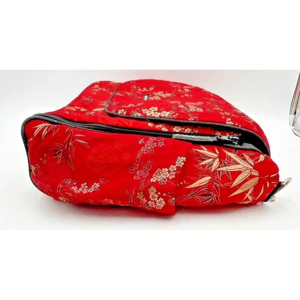 Nearly New Gorgeous Petunia Pickle Bottom Pink Floral Print Diaper Bag Backpack